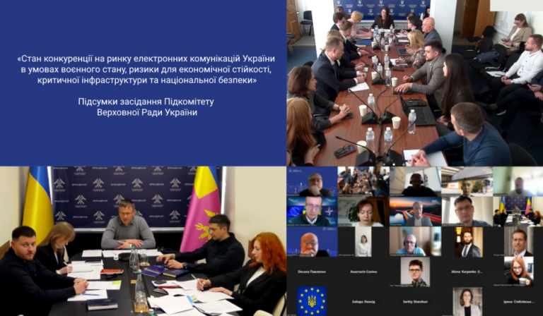 Підсумки засідання Підкомітету ВРУ